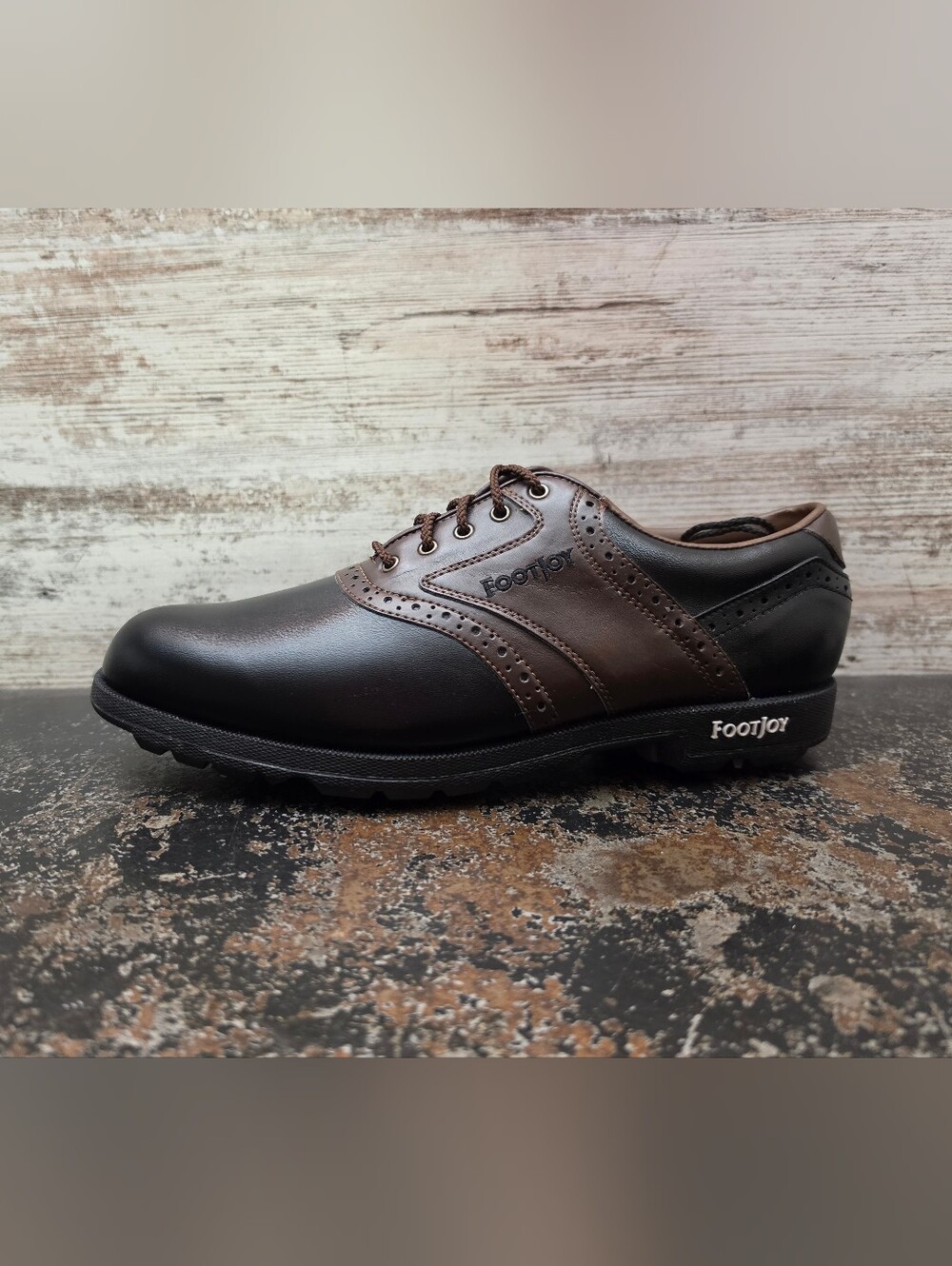 Mens Footjoy GreenJoys Golf Shoes Sz 10.5 M Used 45575 Professional Tour